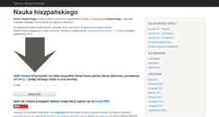 Desktop Screenshot of hiszpanski.ddbb.pl