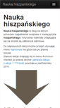 Mobile Screenshot of hiszpanski.ddbb.pl